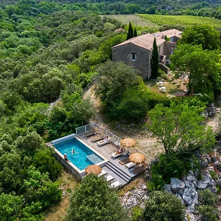 شقة En Cevennes, Piscine, Calme Nature Et Panorama Proche Saint Guilhem Le Desert
